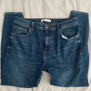 Mens ZARA Skinny Cropped Carrot Jeans